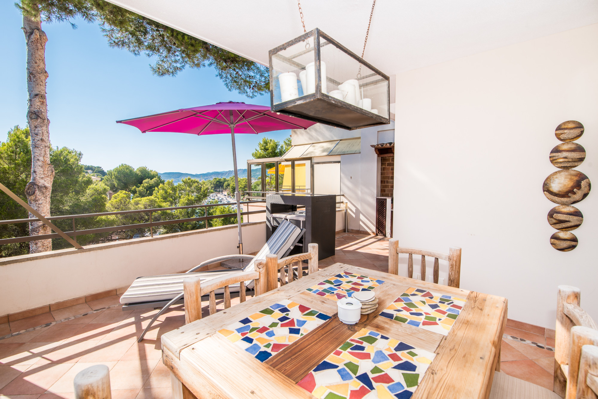 Santa Ponsa - Fantastic upper floor apartment with harbour and